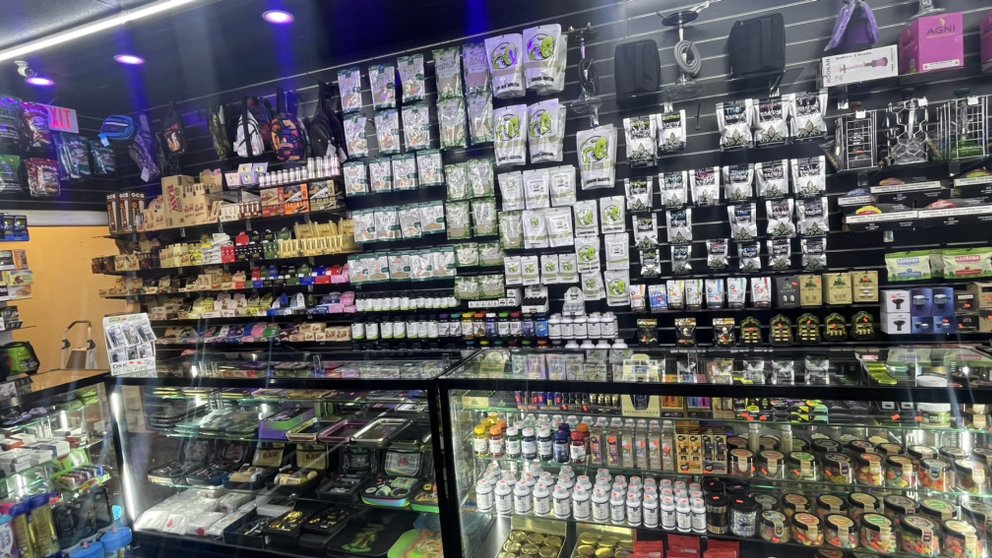 Royal Smoke Shop interior